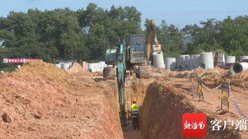 屯昌縣產(chǎn)城融合示范區(qū)路網(wǎng)建設(shè)一期工程按下“快進(jìn)鍵”，加速施工建設(shè)